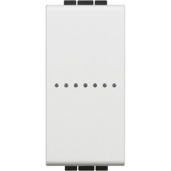 Dimmer/switch compatible with lamps (LED, halogen) with max power 150W at 230V (or 75W at 110V).