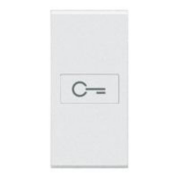 Key cover with illuminated lens - symbol key