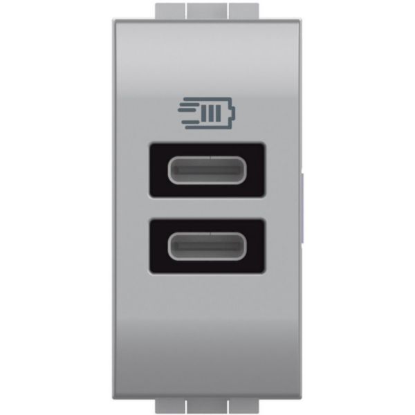 6 Vdc type C USB charger for 1 device up to 3A or 2 devices up to 1.5A