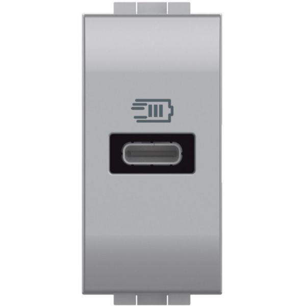 6 Vdc type C USB charger for devices up to 1.5A - 110-230V 50-60 Hz