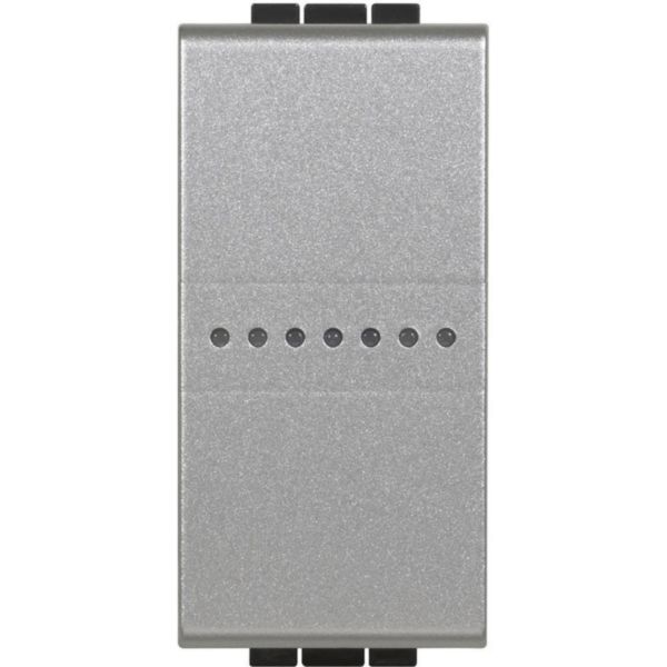 Dimmer/switch compatible with lamps (LED, halogen) with max power 150W at 230V (or 75W at 110V).