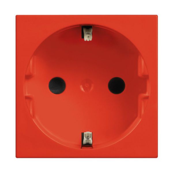 German standard socket 2P+E 16A 250 Vac