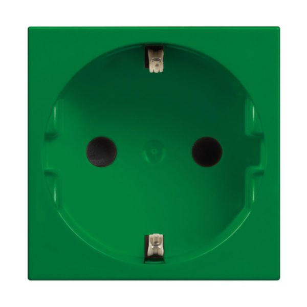 German standard socket 2P+E 16A 250 Vac