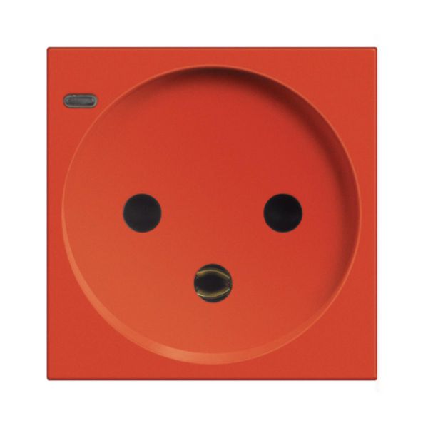 Socket 2P+E 16 A 250 Vac