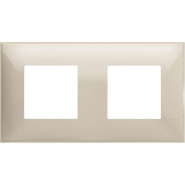Cover plate - 2+2 horizontal/vertical installation  modules