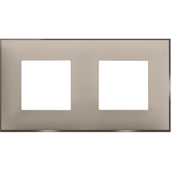 Cover plate - 2+2 horizontal/vertical installation  modules