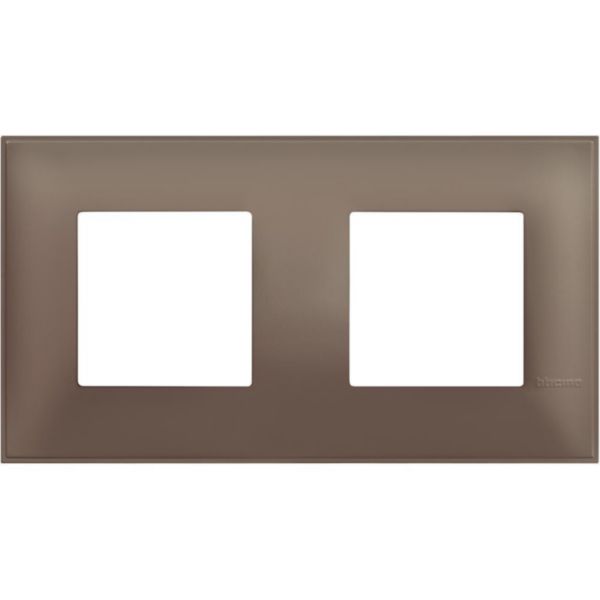 Cover plate - 2+2 horizontal/vertical installation  modules