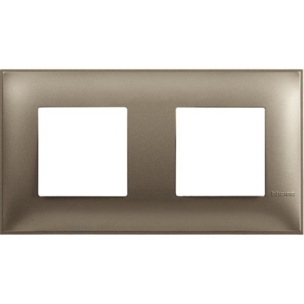 Cover plate - 2+2 horizontal/vertical installation  modules