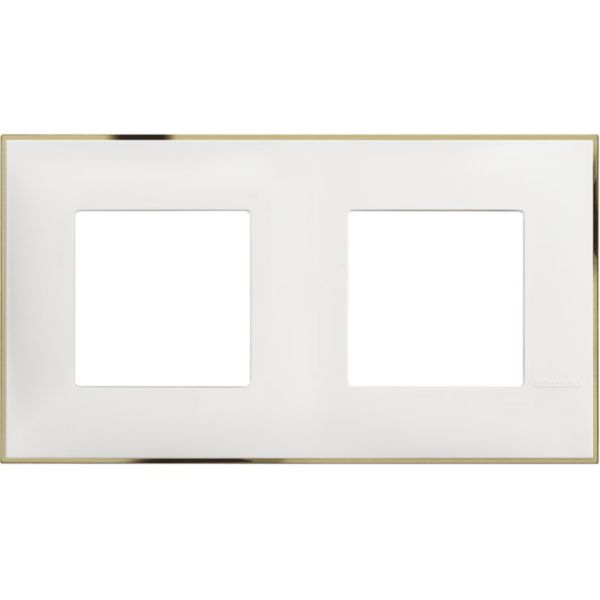 Cover plate - 2+2 horizontal/vertical installation  modules
