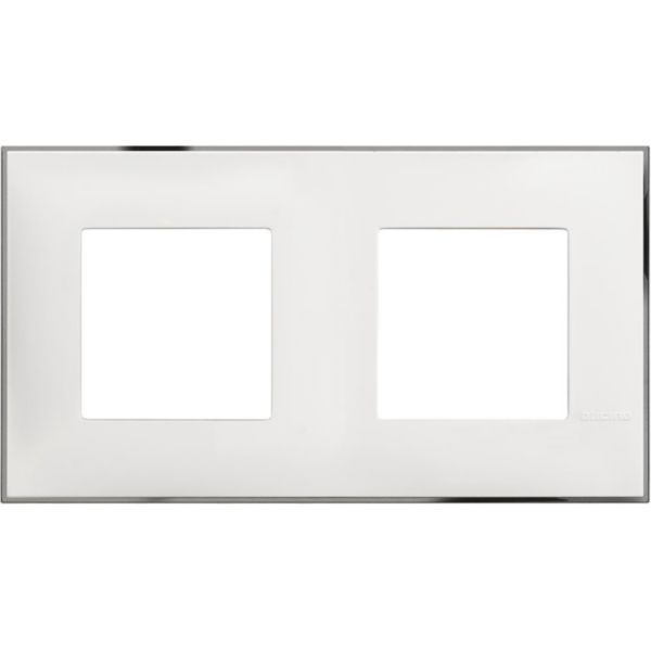 Cover plate - 2+2 horizontal/vertical installation  modules