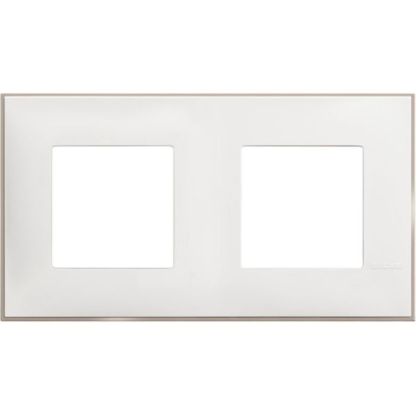 Cover plate - 2+2 horizontal/vertical installation  modules