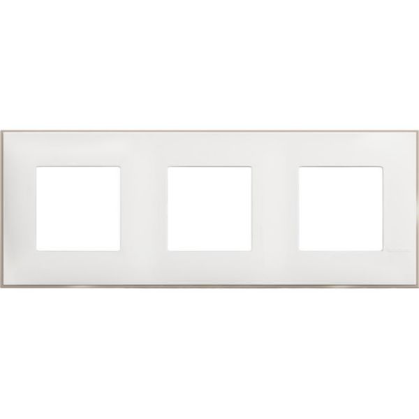 Cover plate - 2+2+2 horizontal/vertical installation  modules