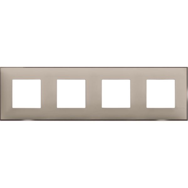Cover plate - 2+2+2+2 horizontal/vertical installation  modules