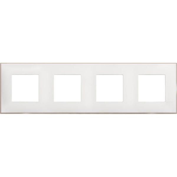 Cover plate - 2+2+2+2 horizontal/vertical installation  modules