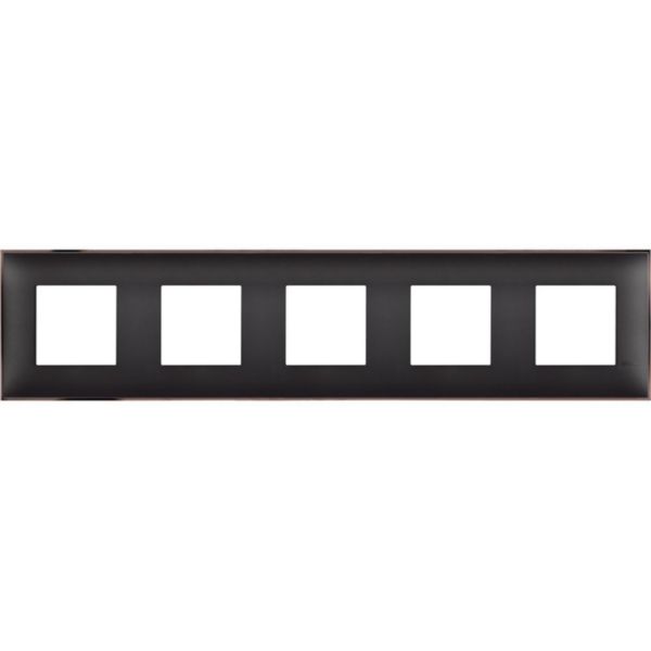 Cover plate - 2+2+2+2+2 horizontal/vertical installation modules
