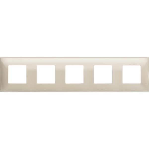 Cover plate - 2+2+2+2+2 horizontal/vertical installation modules