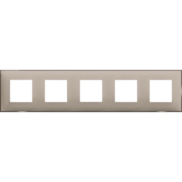 Cover plate - 2+2+2+2+2 horizontal/vertical installation modules