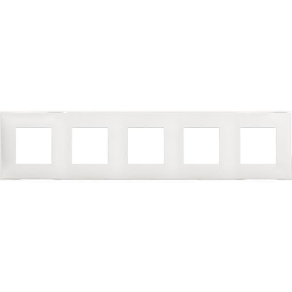 Cover plate - 2+2+2+2+2 horizontal/vertical installation modules