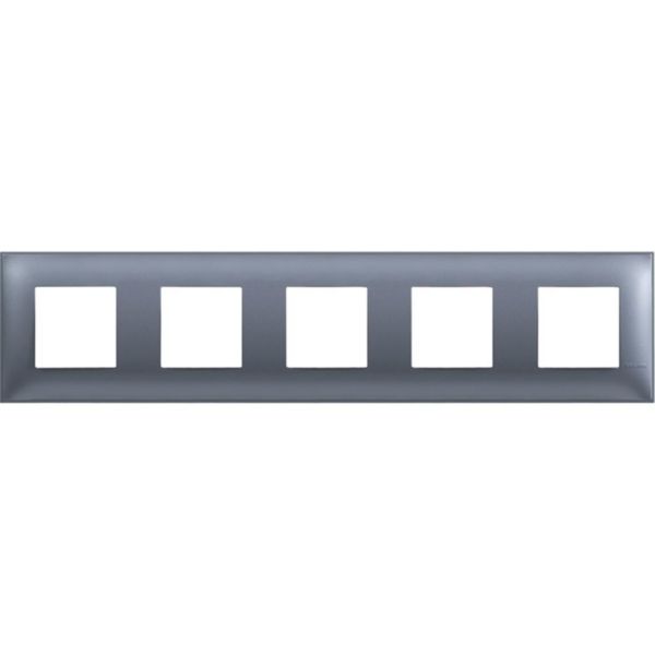 Cover plate - 2+2+2+2+2 horizontal/vertical installation modules