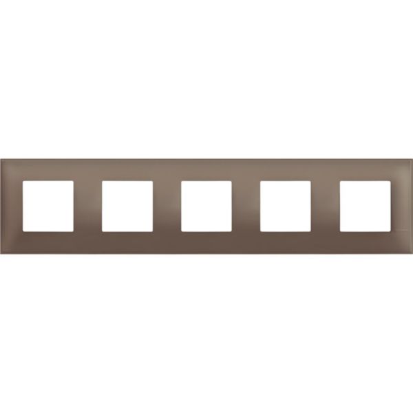 Cover plate - 2+2+2+2+2 horizontal/vertical installation modules