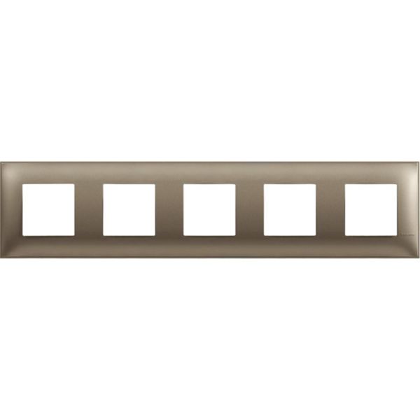 Cover plate - 2+2+2+2+2 horizontal/vertical installation modules