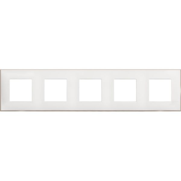 Cover plate - 2+2+2+2+2 horizontal/vertical installation modules