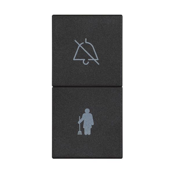 Make up the room/do no disturb 1P 10 A – 250 Vac double-key changeover switch