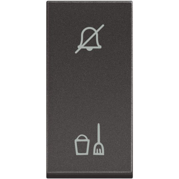 1P 10A – 250Vac double-key changeover "do not disturb” and “make up the room”