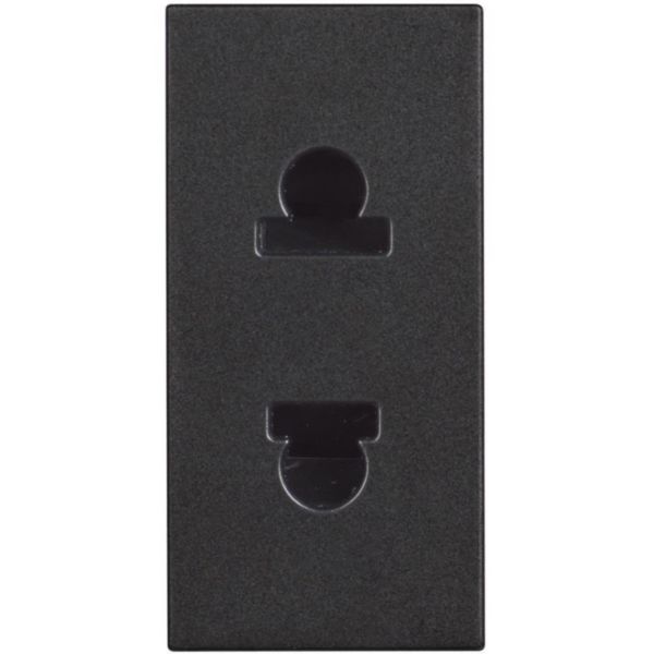 Euro american standard socket 2P 16A 127/250 Vac (item sold in box packaging)