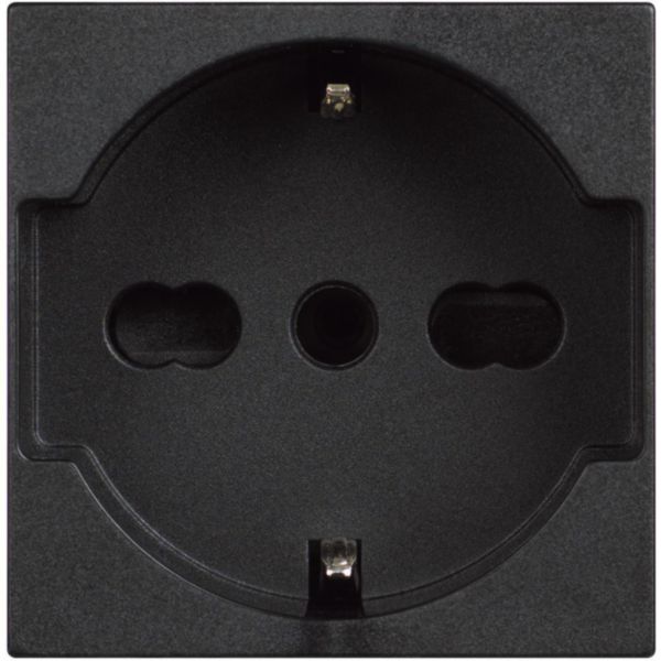Socket 2P+E 10A and 16A 250 Vac (item sold in box packaging)