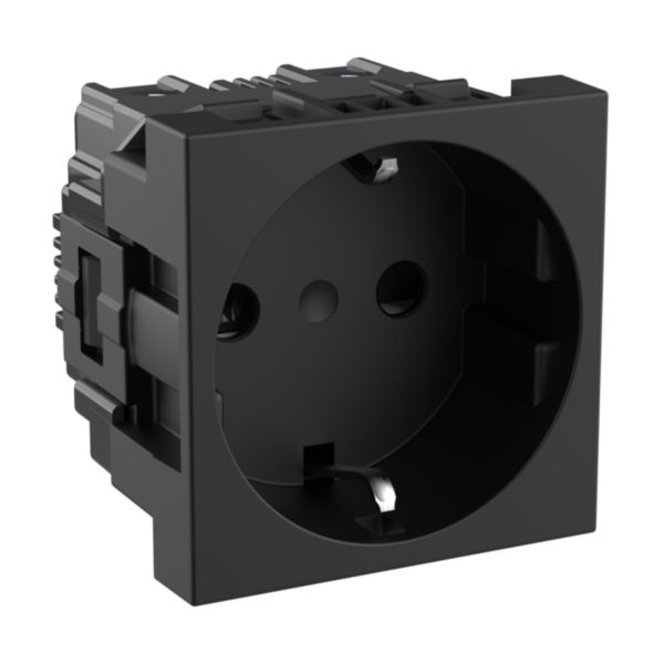 German standard socket 2P+E 16A 250 Vac (item sold in box packaging)