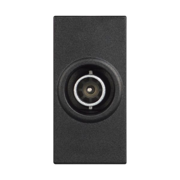 TV socket star coaxial socket for single-user aerial systems