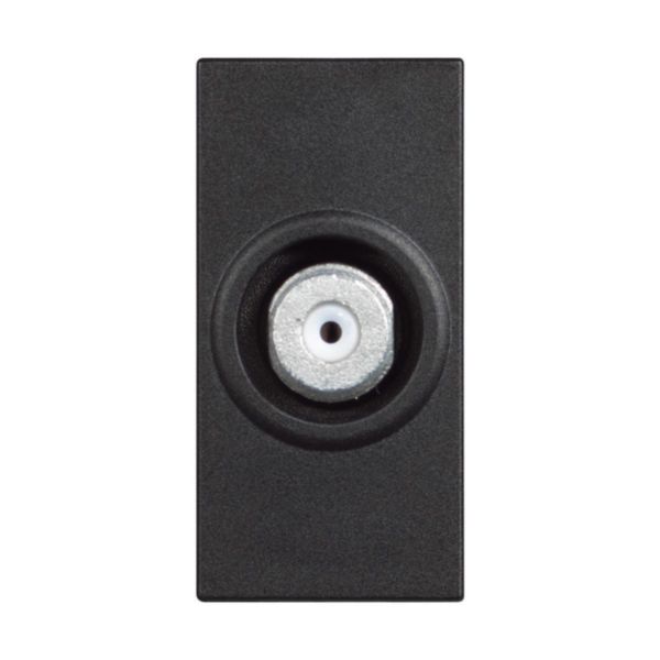 TV socket type-F coaxial socket - impedance 75 ohm