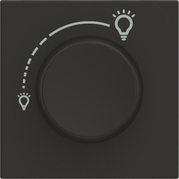 Rotary dimmer without neutral