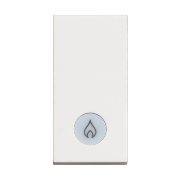 One-way switch 1P 16 AX - 250 Vac - lightable - heater symbol