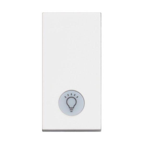 Pushbutton  1P (NO) 10A - 250Vac lamp symbol - lightable