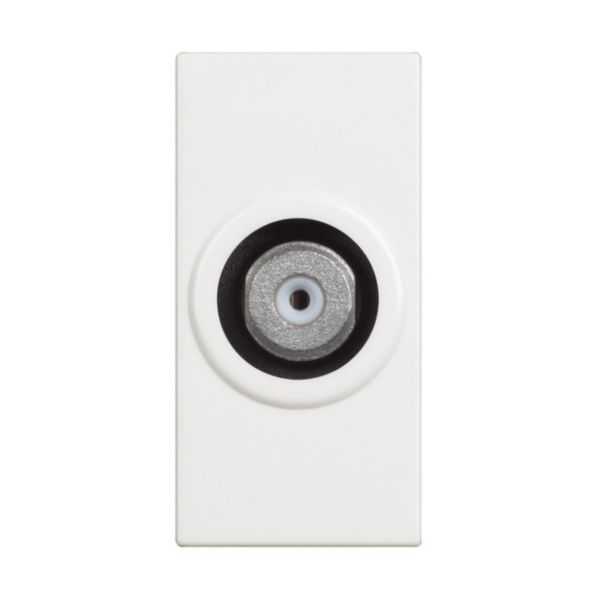 TV socket type-F coaxial socket - impedance 75 ohm