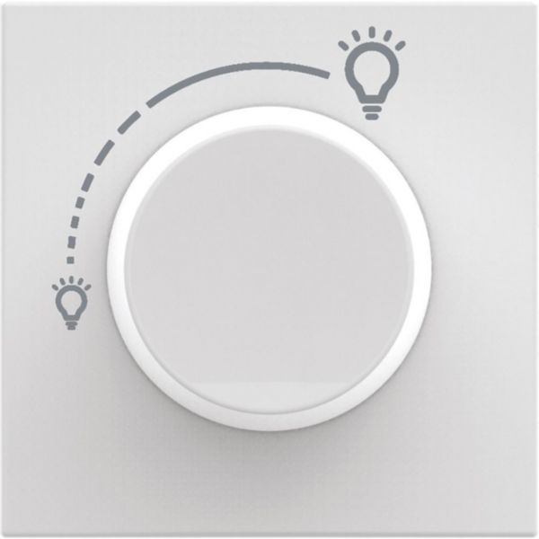 Rotary dimmer without neutral