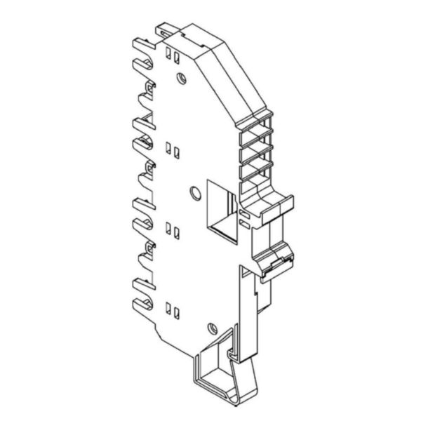 Connection module (plug-in) for Btdin installation 1P+N In=32A - L2-N