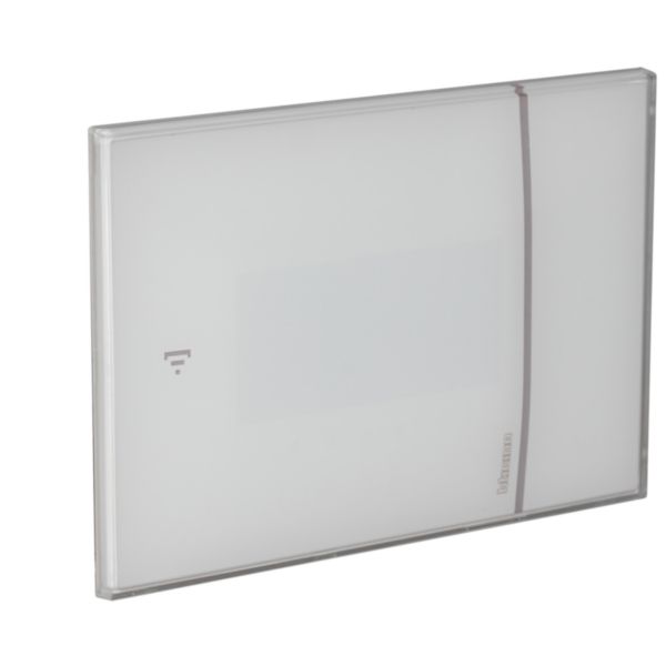 Smarther with Netatmo connected thermostat - white finish & wall mounting version