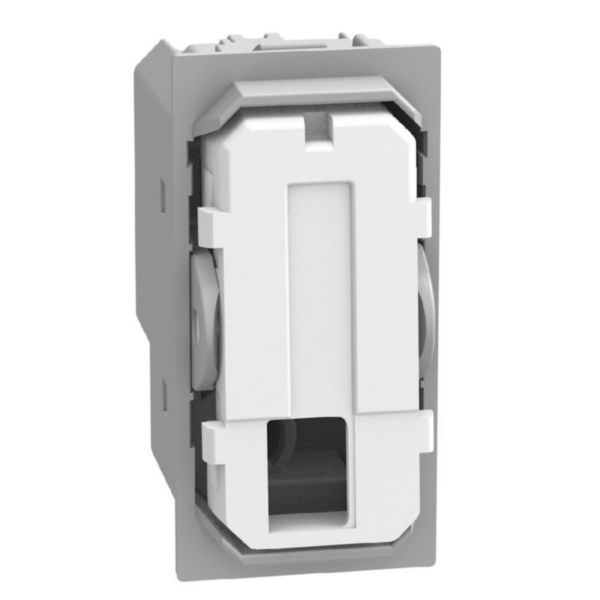 4-way switch 1P 10AX 1 module, neutral, rocker, lightable,  screw & plate terminals