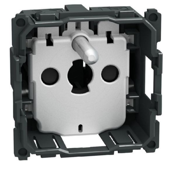 French standard socket 2 P+E 16 A 250 V - 2 modules