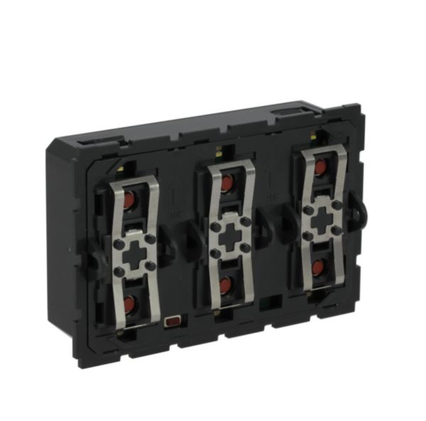 Control device to be equipped with 1 or 2 modules Key covers - Power supply 27Vdc - 3 modules
