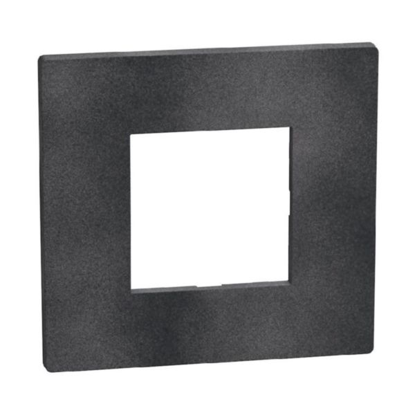 Light Now - Cover plate 2 modules - dark grey
