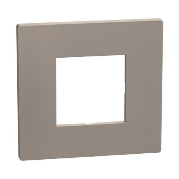 Light Now - Cover plate 2 modules - stone