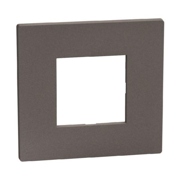 Light Now - Cover plate 2 modules - moka stone