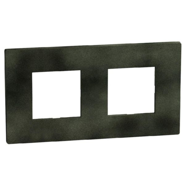 Light Now - Coverplate 2+2 modules - dark green