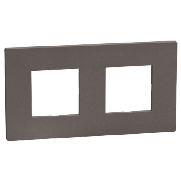 Light Now - Cover plate 2+2 modules - moka stone