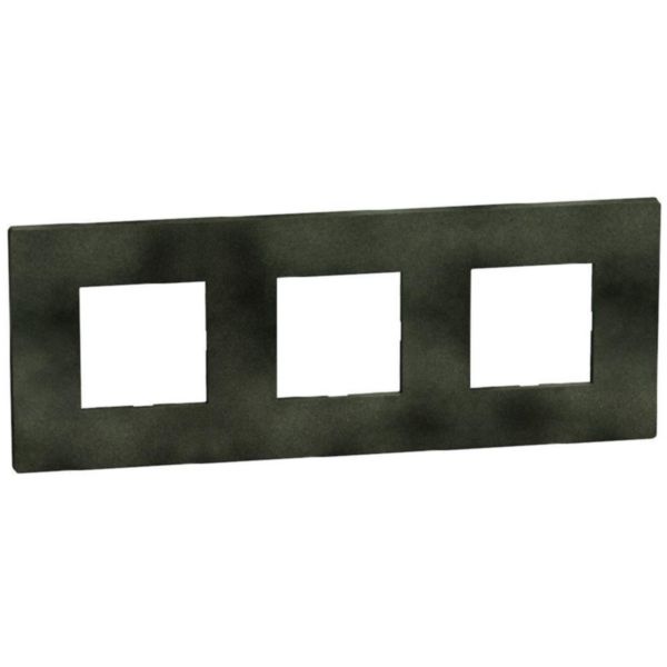 Light Now - Cover plate 2+2+2 modules - dark green