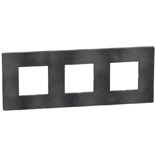 Light Now - Cover plate 2+2+2 modules - dark grey